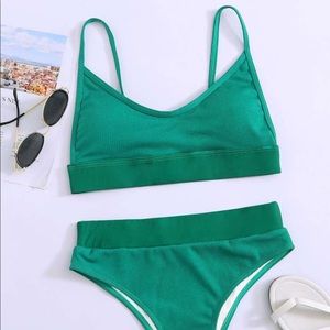 SHEIN bikini emerald green size M